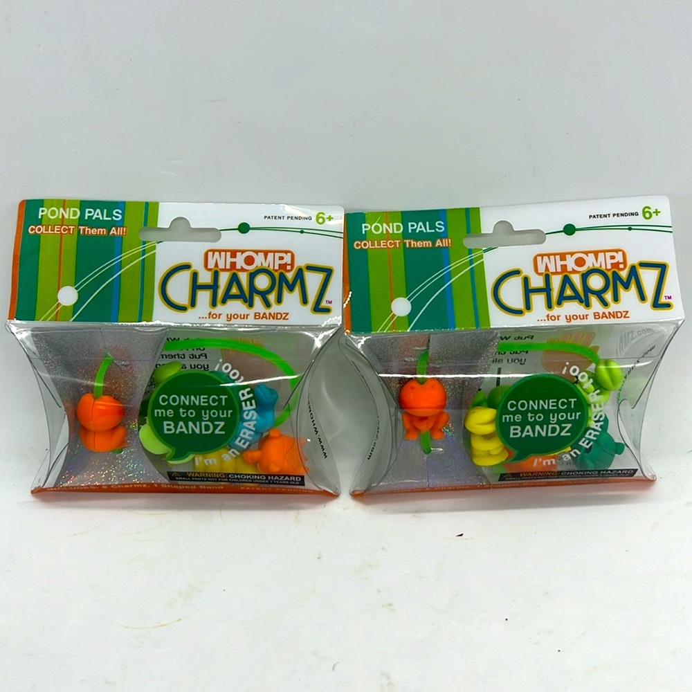 Whomp Charms for Bandz Bracelets 2 Packs Pond Pals NIB